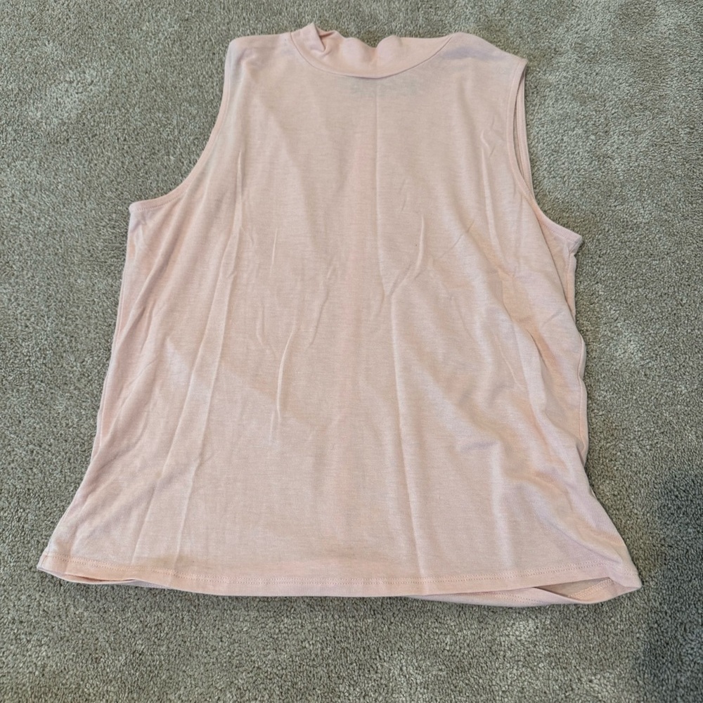 Athleta Light Pink Muscle Tee